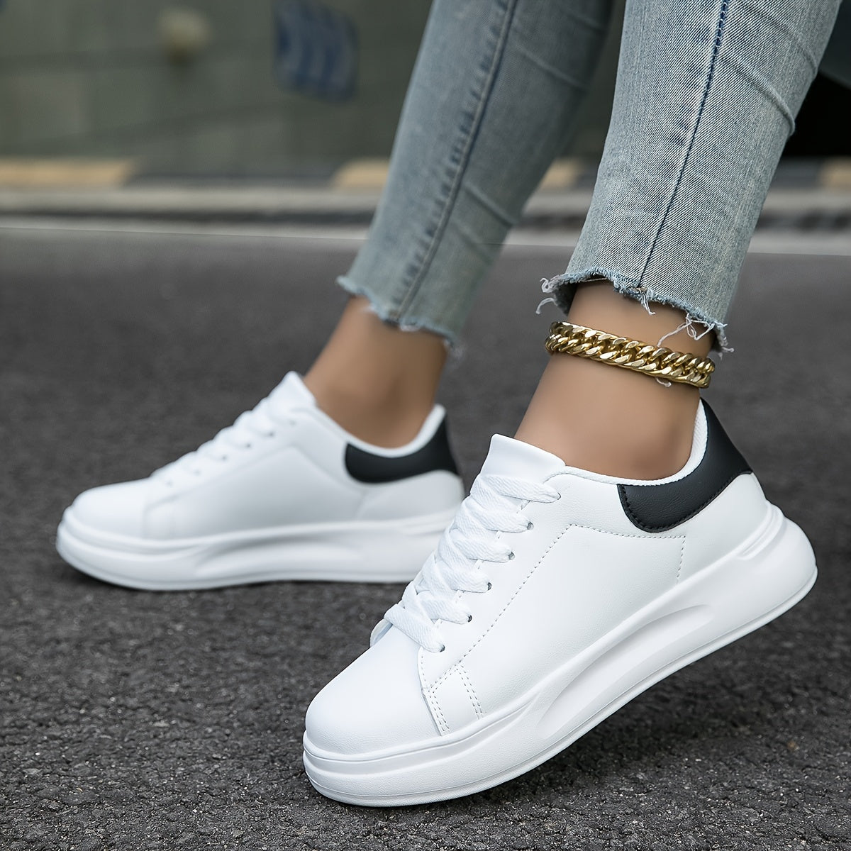 Hortense - Orthopedische Witte Sneakers