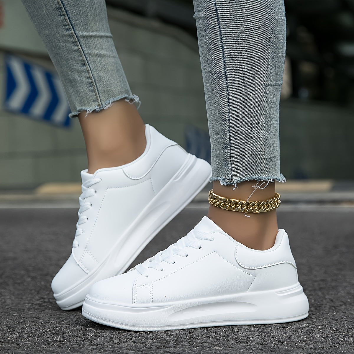 Hortense - Orthopedische Witte Sneakers