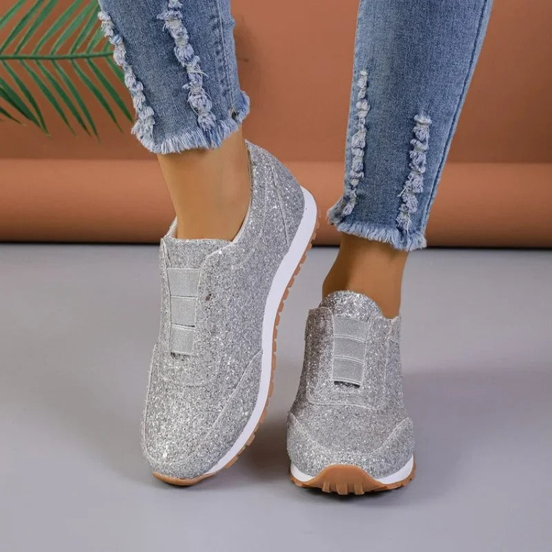 Zoe - Glitter Instapsneakers