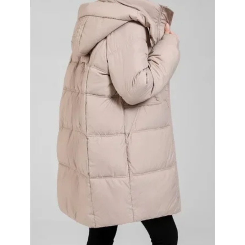 Herstiq - Dames Lange Parka Winterjas Gevoerd