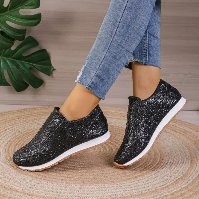 Zoe - Glitter Instapsneakers