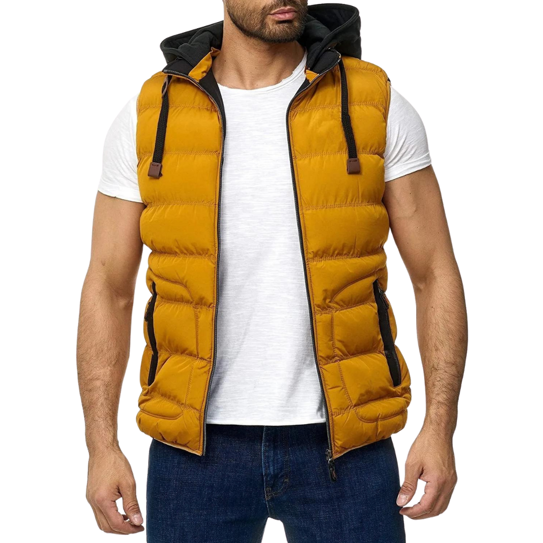 Solomon - Bodywarmer Met Afneembare Capuchon