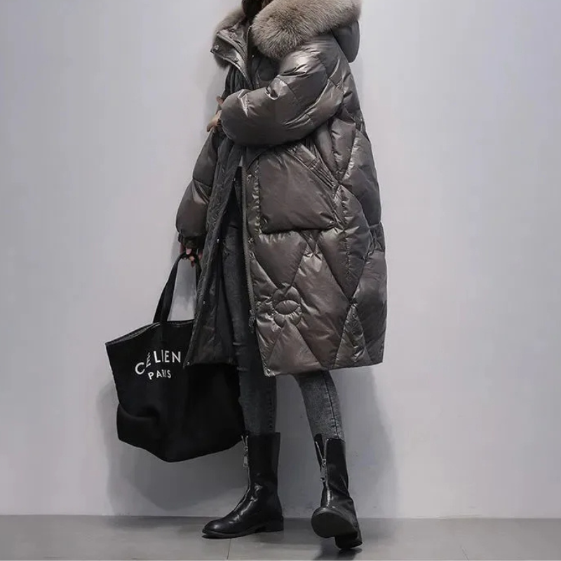 Gloediq - Dames Oversized Parka Winterjas