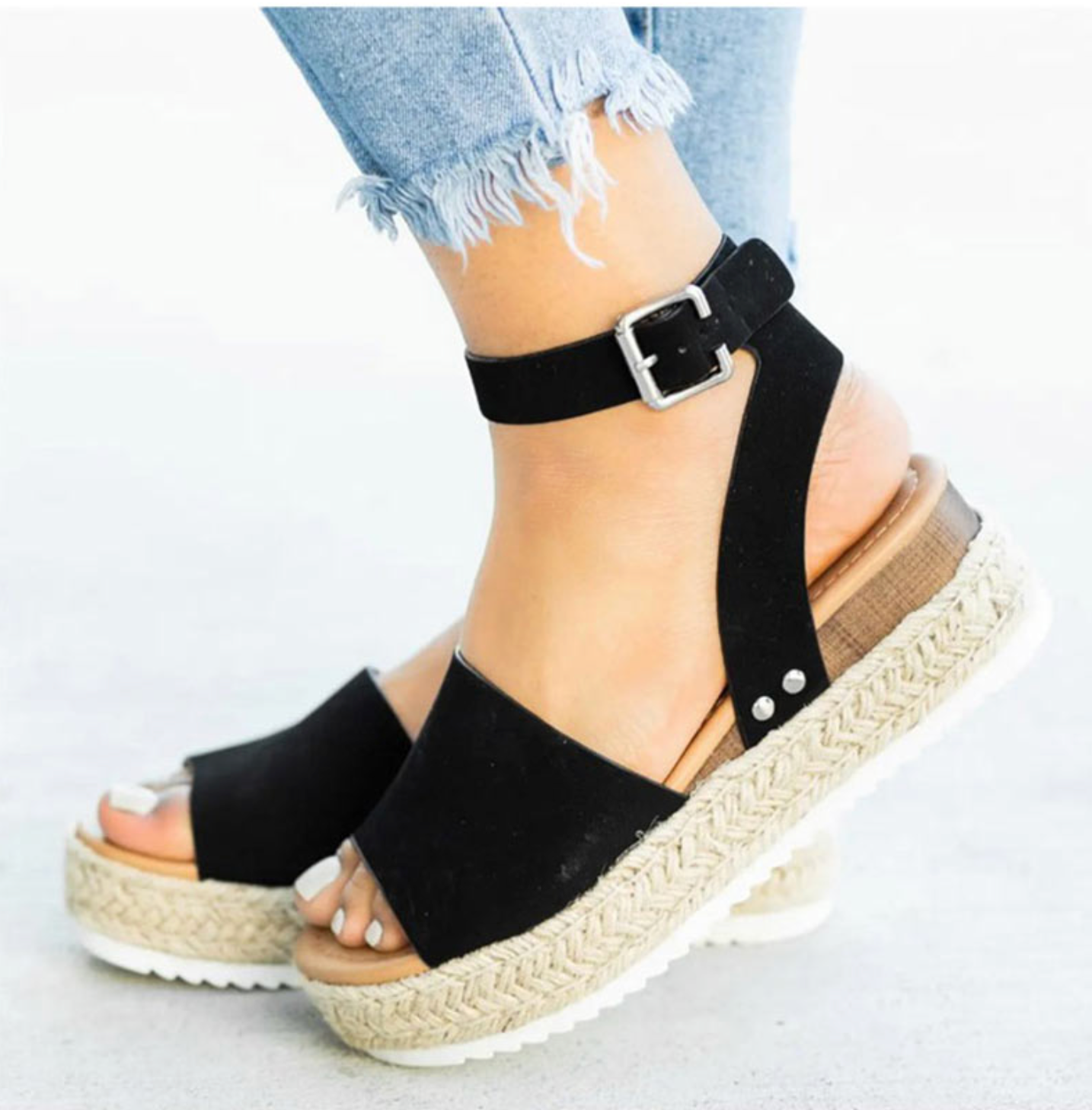 Wedge - Espadrille dames sandalen