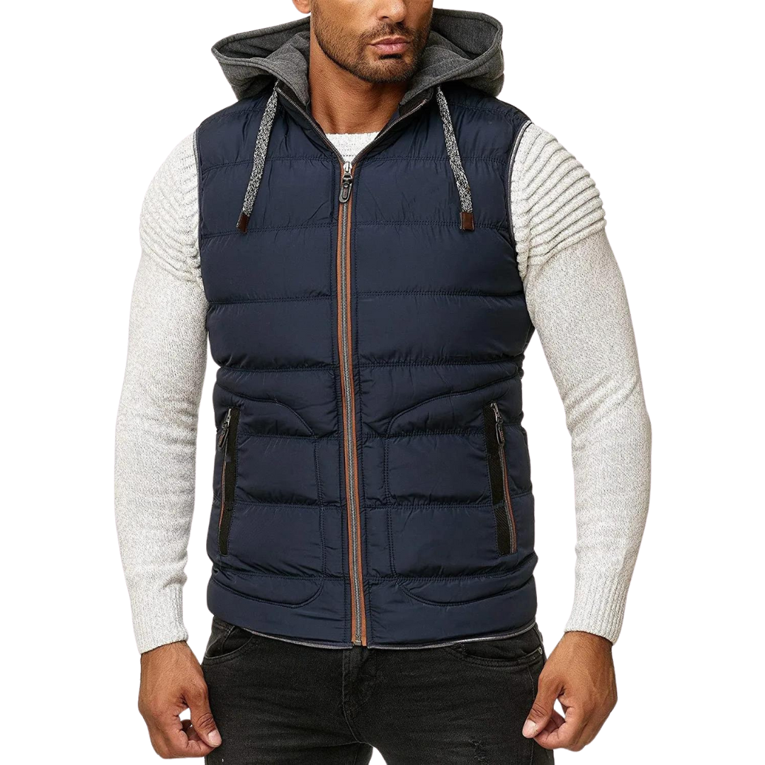 Solomon - Bodywarmer Met Afneembare Capuchon