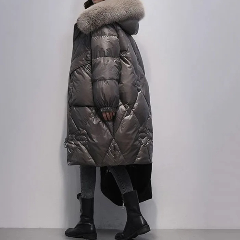 Gloediq - Dames Oversized Parka Winterjas