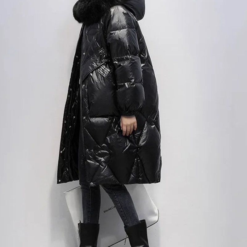 Gloediq - Dames Oversized Parka Winterjas