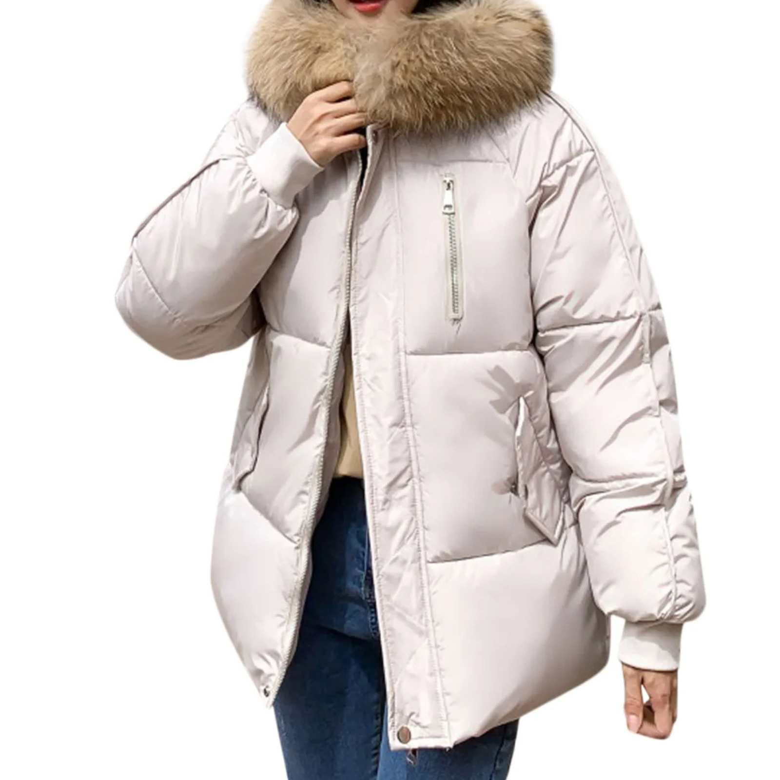 Wintera - Parka Winterjas Dames Met Bontkraag