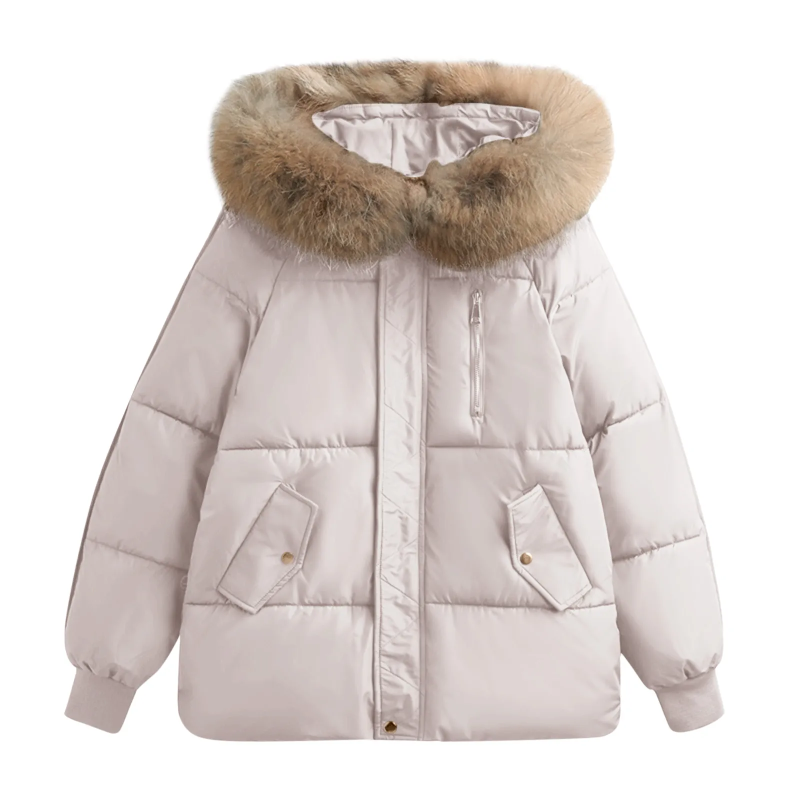 Wintera - Parka Winterjas Dames Met Bontkraag