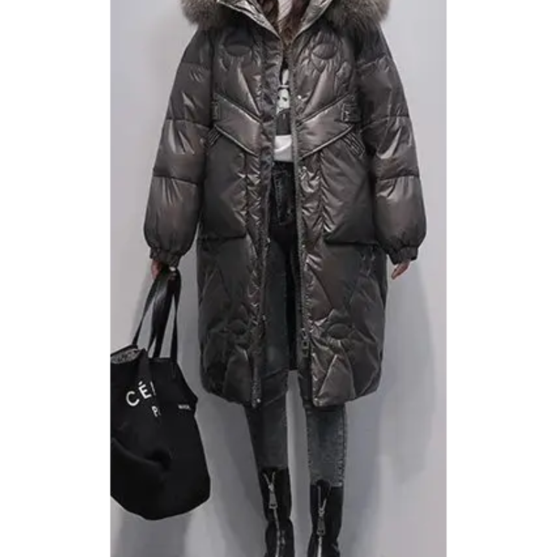 Gloediq - Dames Oversized Parka Winterjas