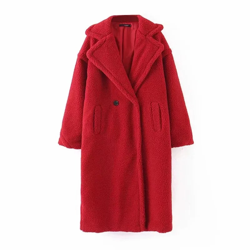 Cyrinva - Lange Oversized Zachte Winterjas