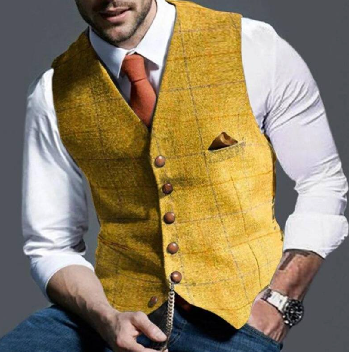 Maximo - Elegante heren gilet