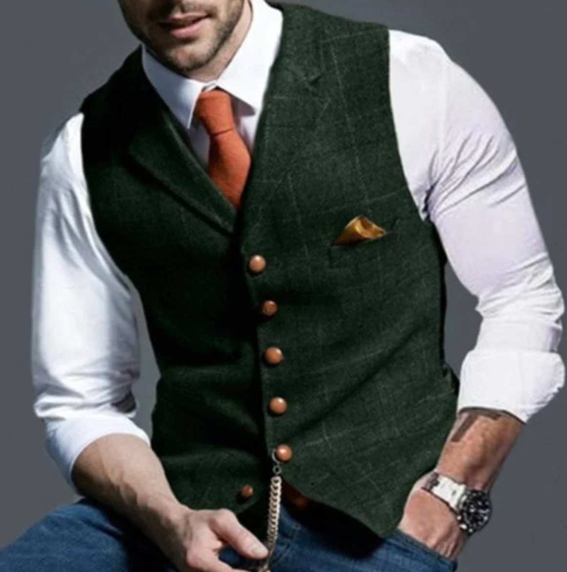 Maximo - Elegante heren gilet