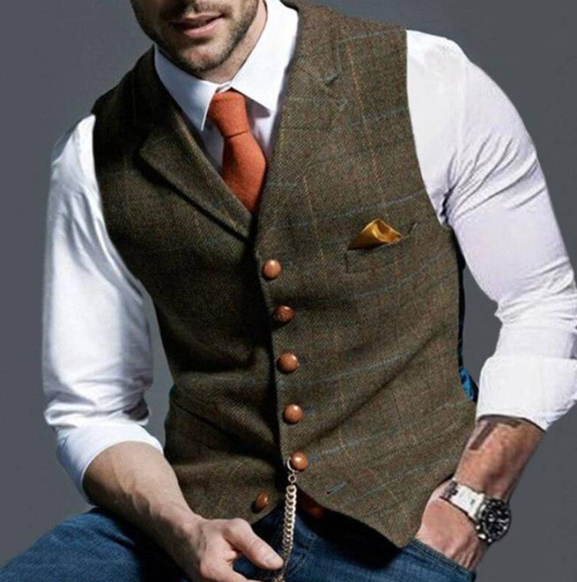 Maximo - Elegante heren gilet