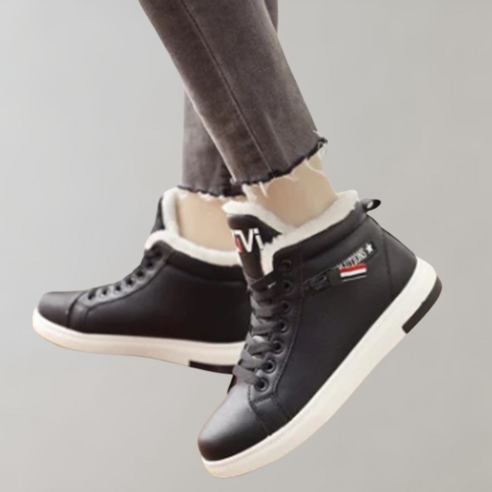 Quinn - Platte Laarzen Sneakers