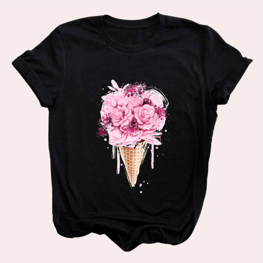 Mirielle - Dames T-Shirt Met Print