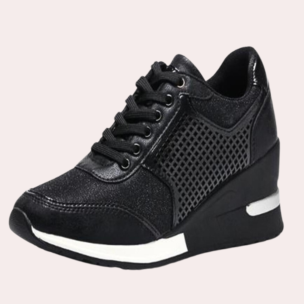 Stijlvolle Sneakers Met Sleehakken