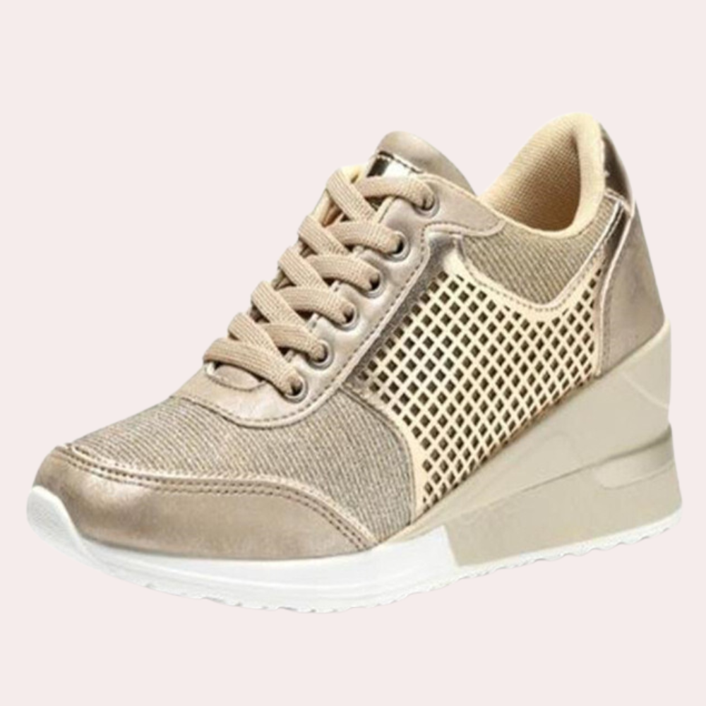 Stijlvolle Sneakers Met Sleehakken