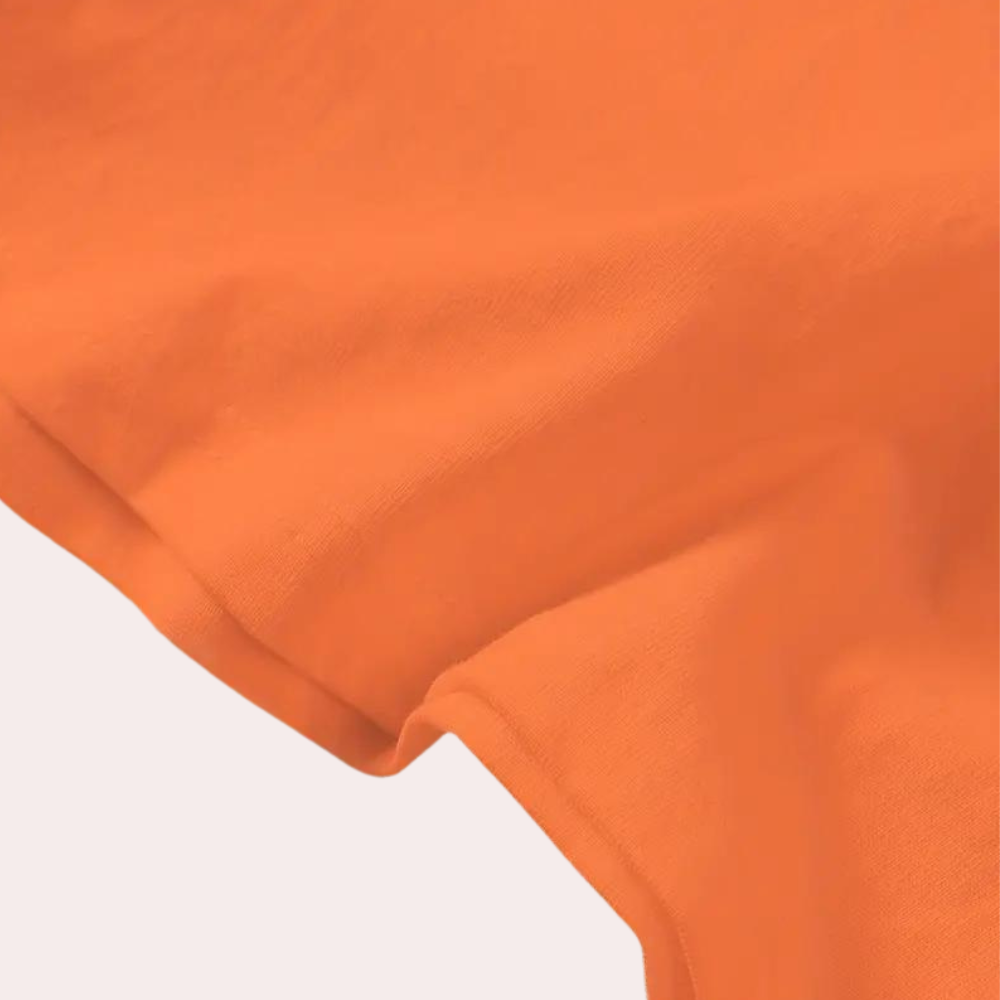 Sean - Stijlvol Oranje T-Shirt