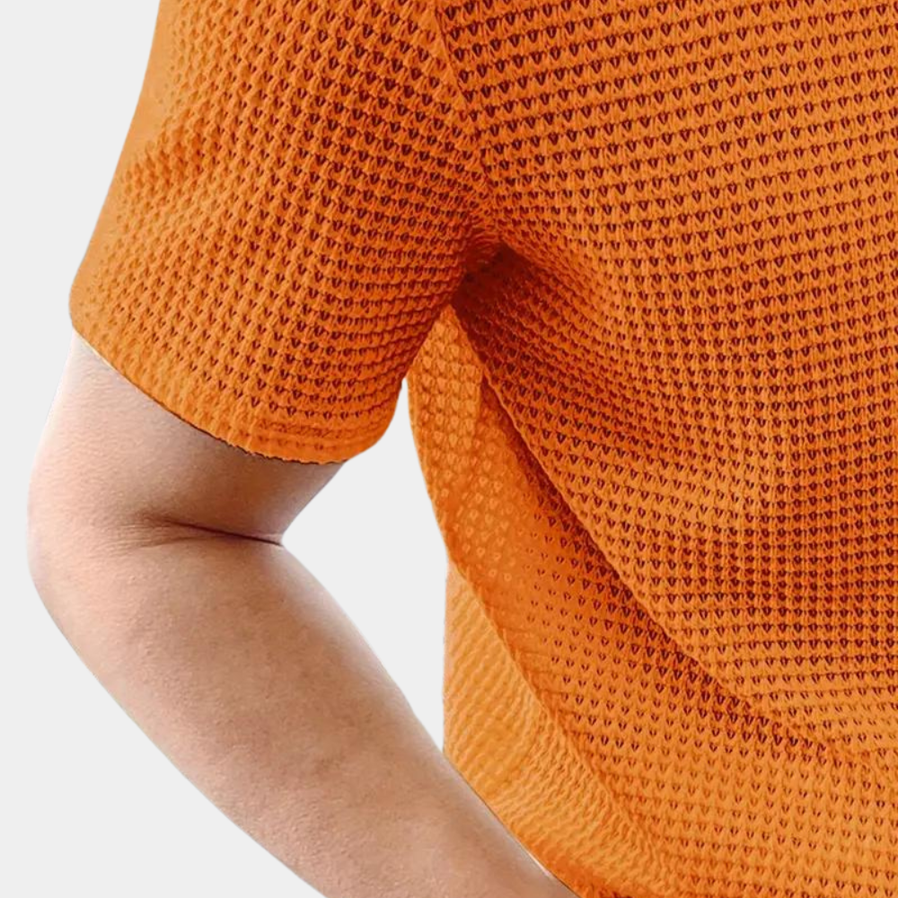 Roberth - Heren Oranje T-Shirt