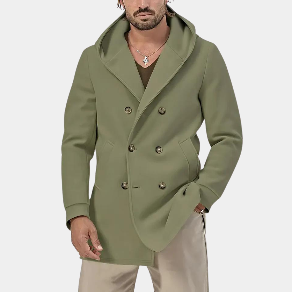 Simon - Trenchcoat Met Capuchon