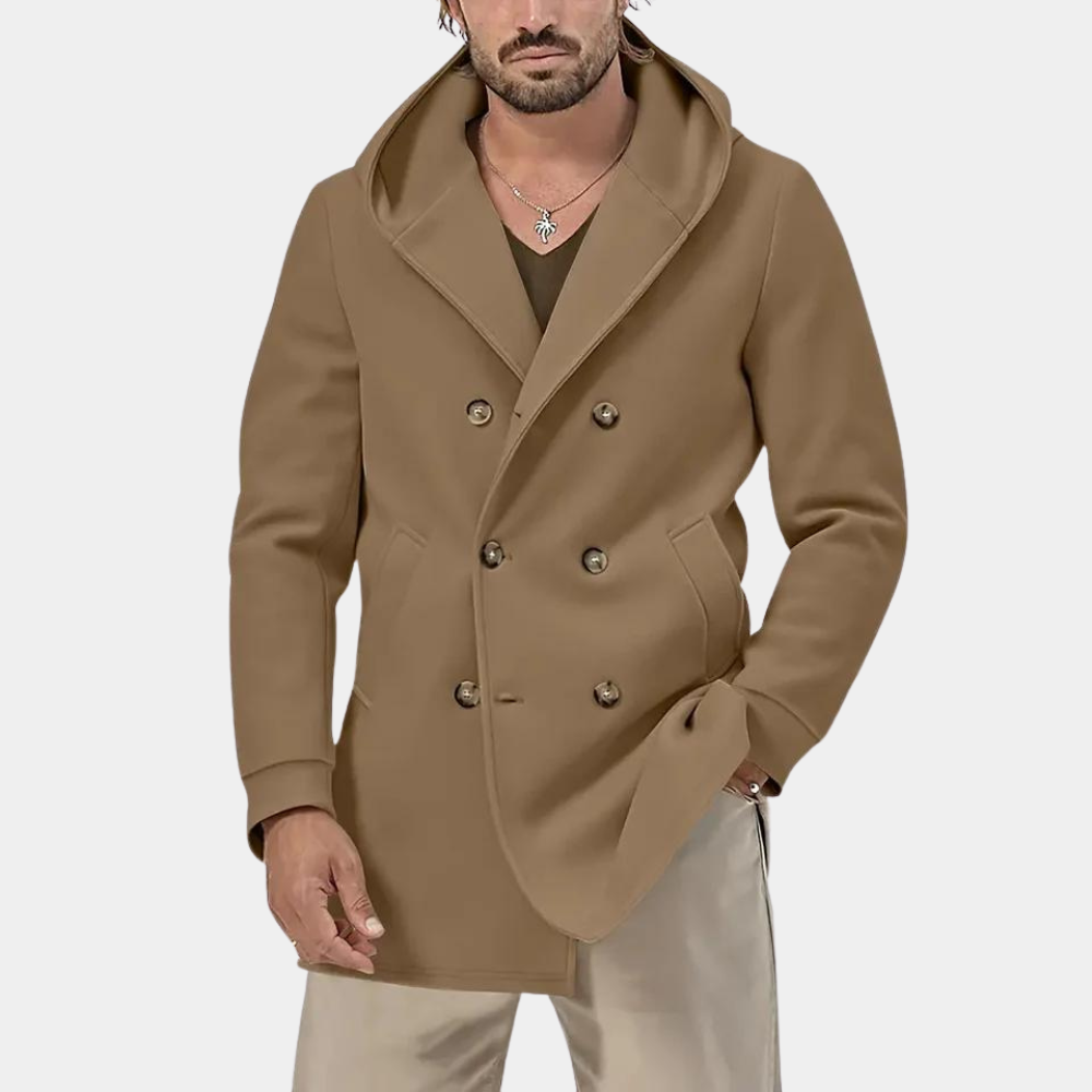 Simon - Trenchcoat Met Capuchon