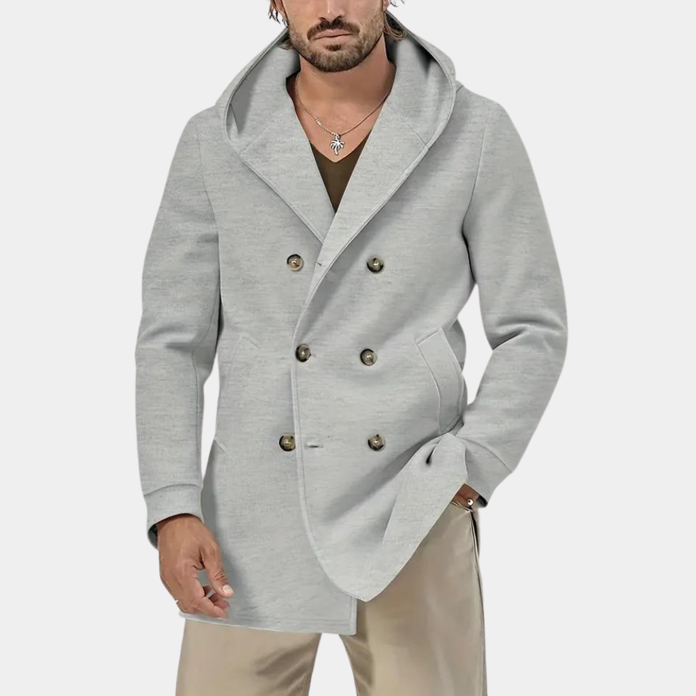 Simon - Trenchcoat Met Capuchon