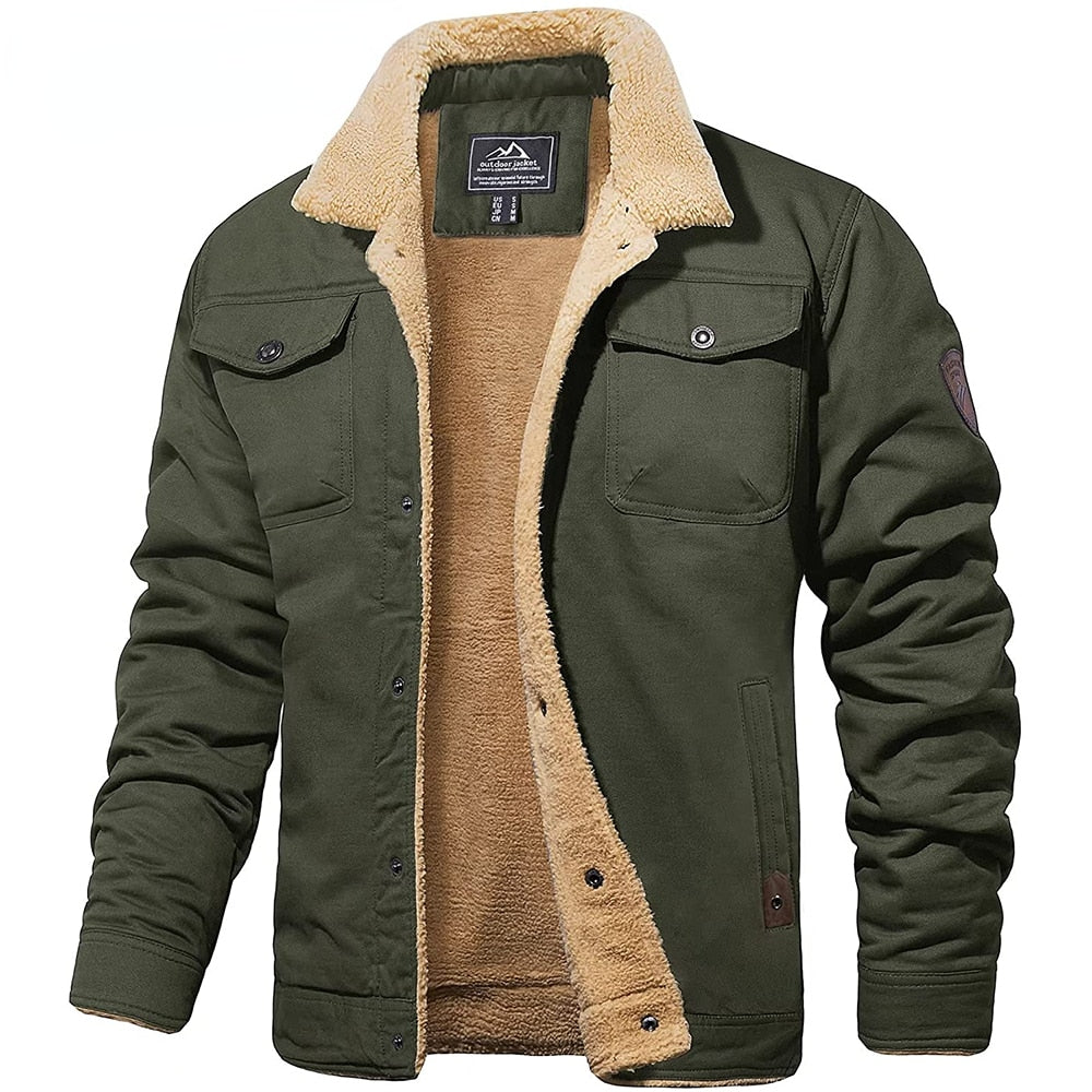 Dirk - Vintage Bomber Jacket Voor Heren