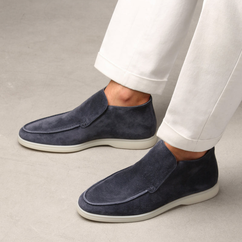 Claude - Kalfssuède Loafers