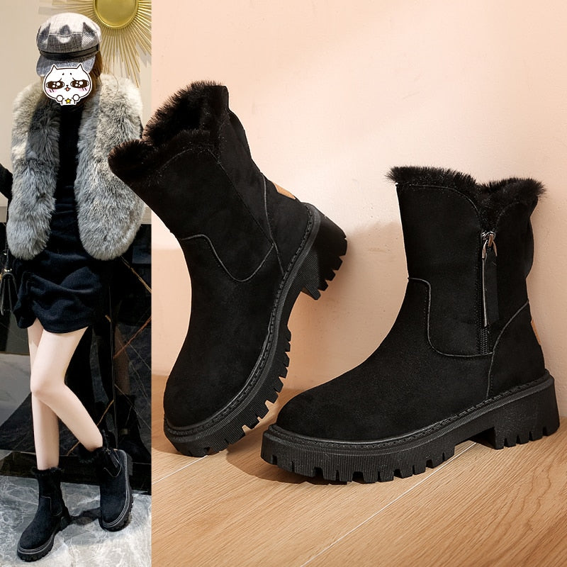 Tanja - Dames Enkel Snowboots