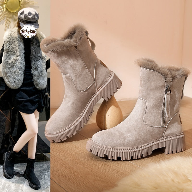 Tanja - Dames Enkel Snowboots