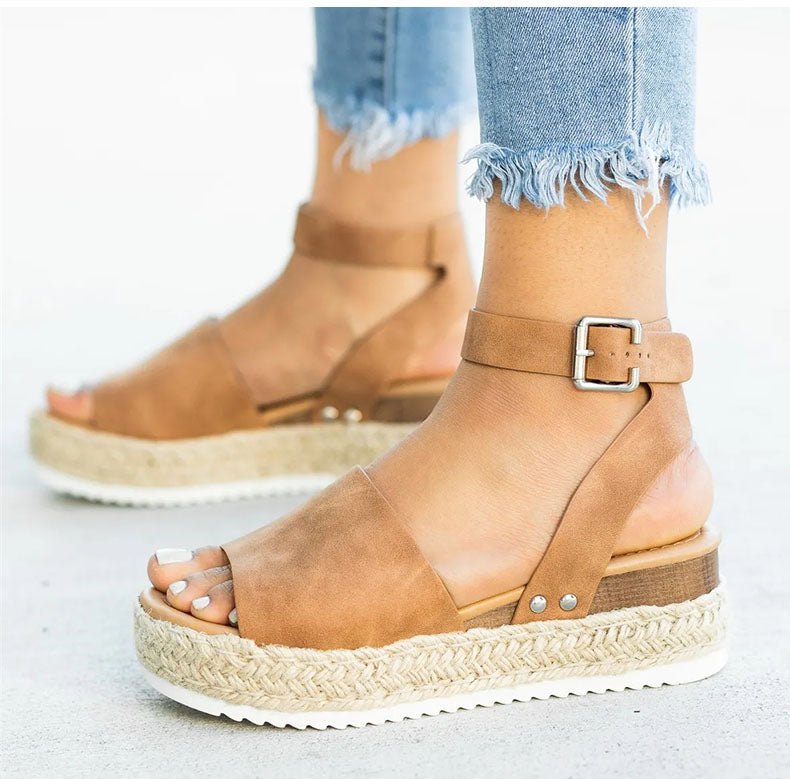 Wedge - Espadrille dames sandalen