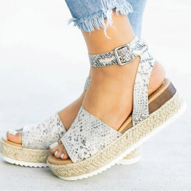 Wedge - Espadrille dames sandalen