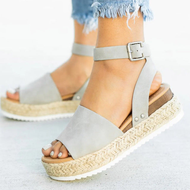 Wedge - Espadrille dames sandalen