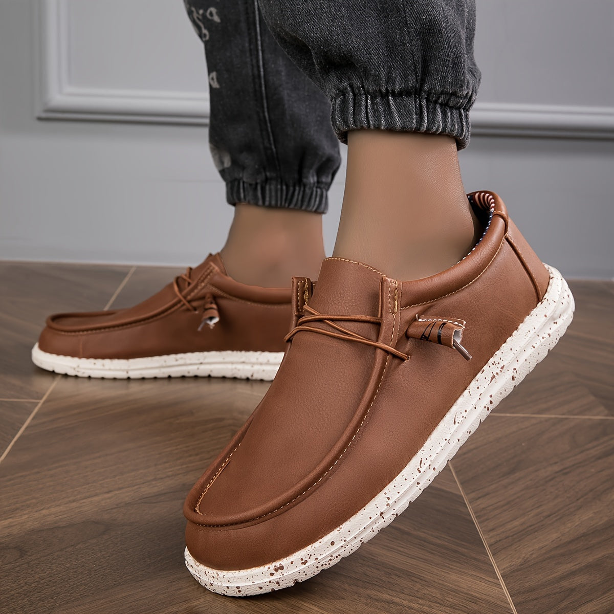 Conner - Comfortabele Leren Loafers