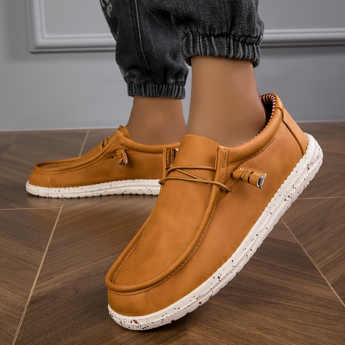 Conner - Comfortabele Leren Loafers