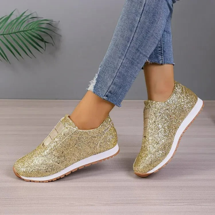 Zoe - Glitter Instapsneakers