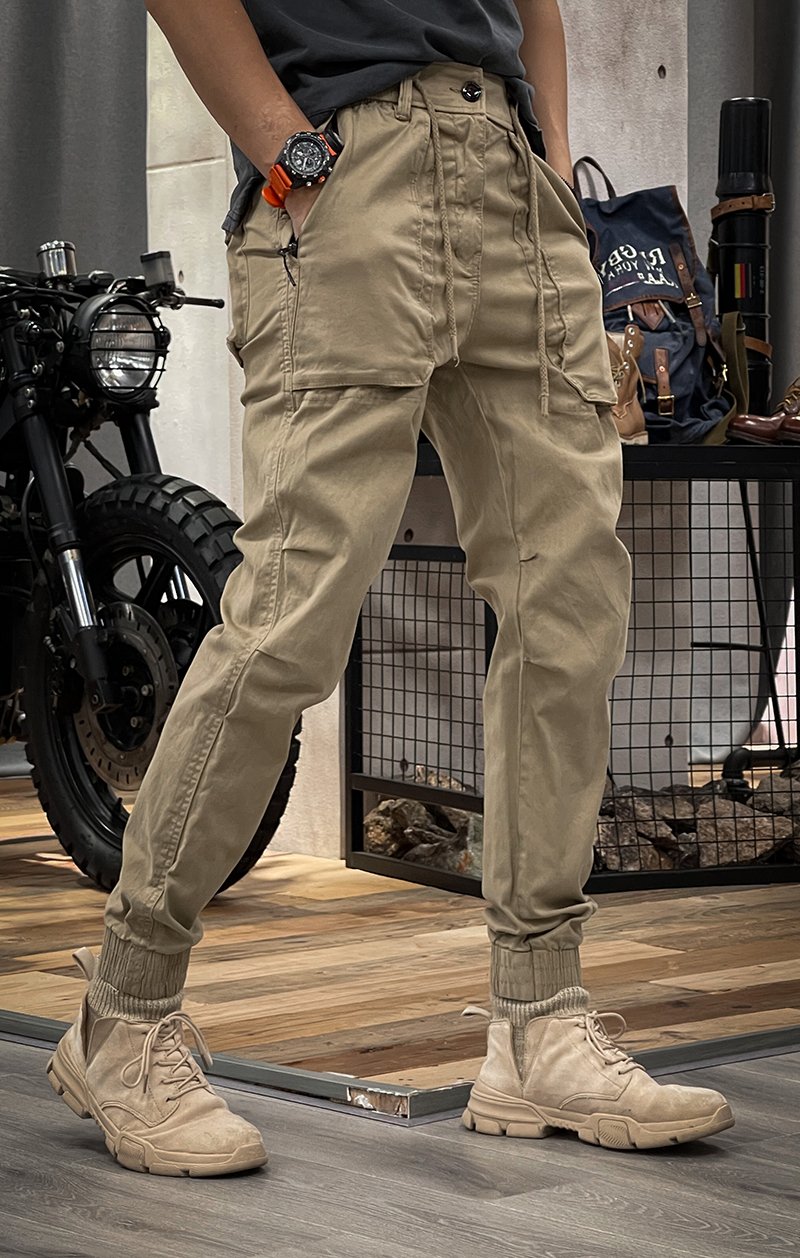 Cameron - Stretchy Cargo Broek