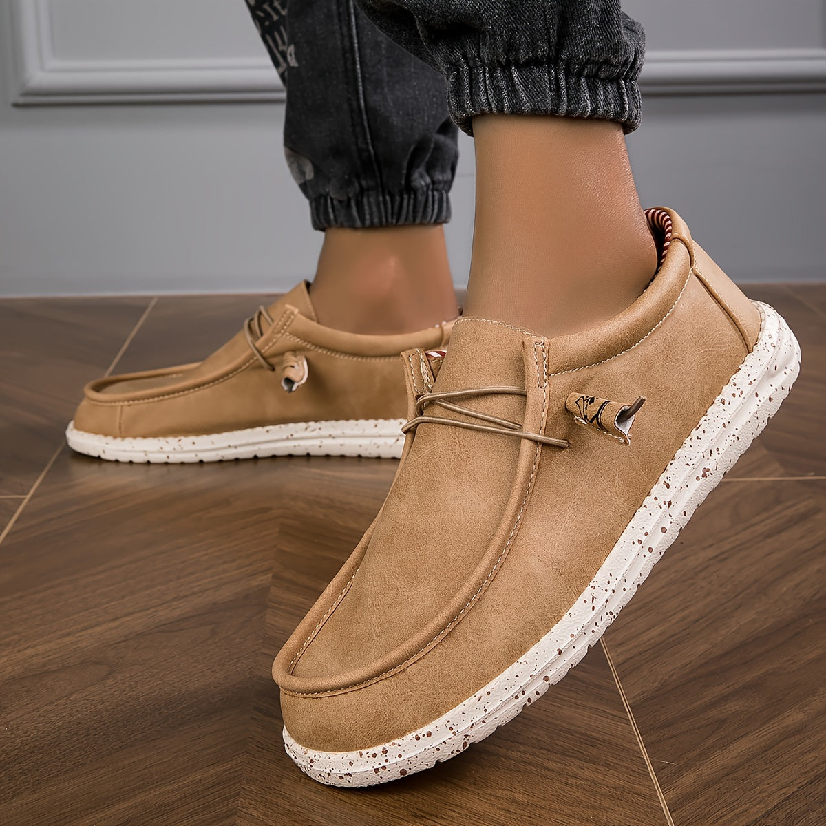 Conner - Comfortabele Leren Loafers