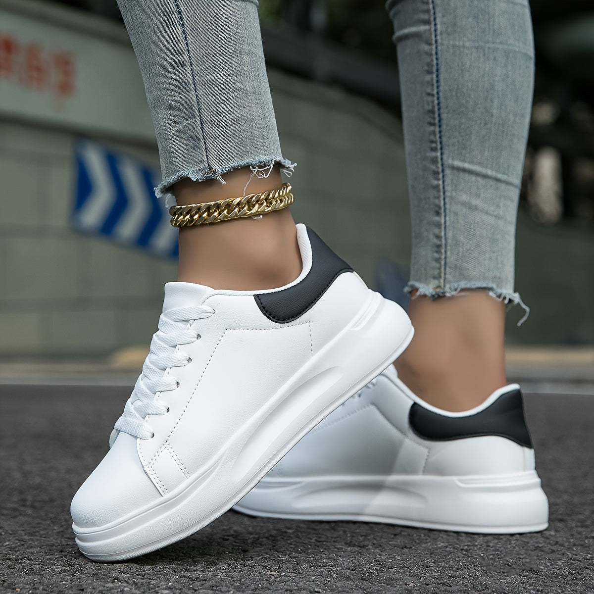 Hortense - Orthopedische Witte Sneakers