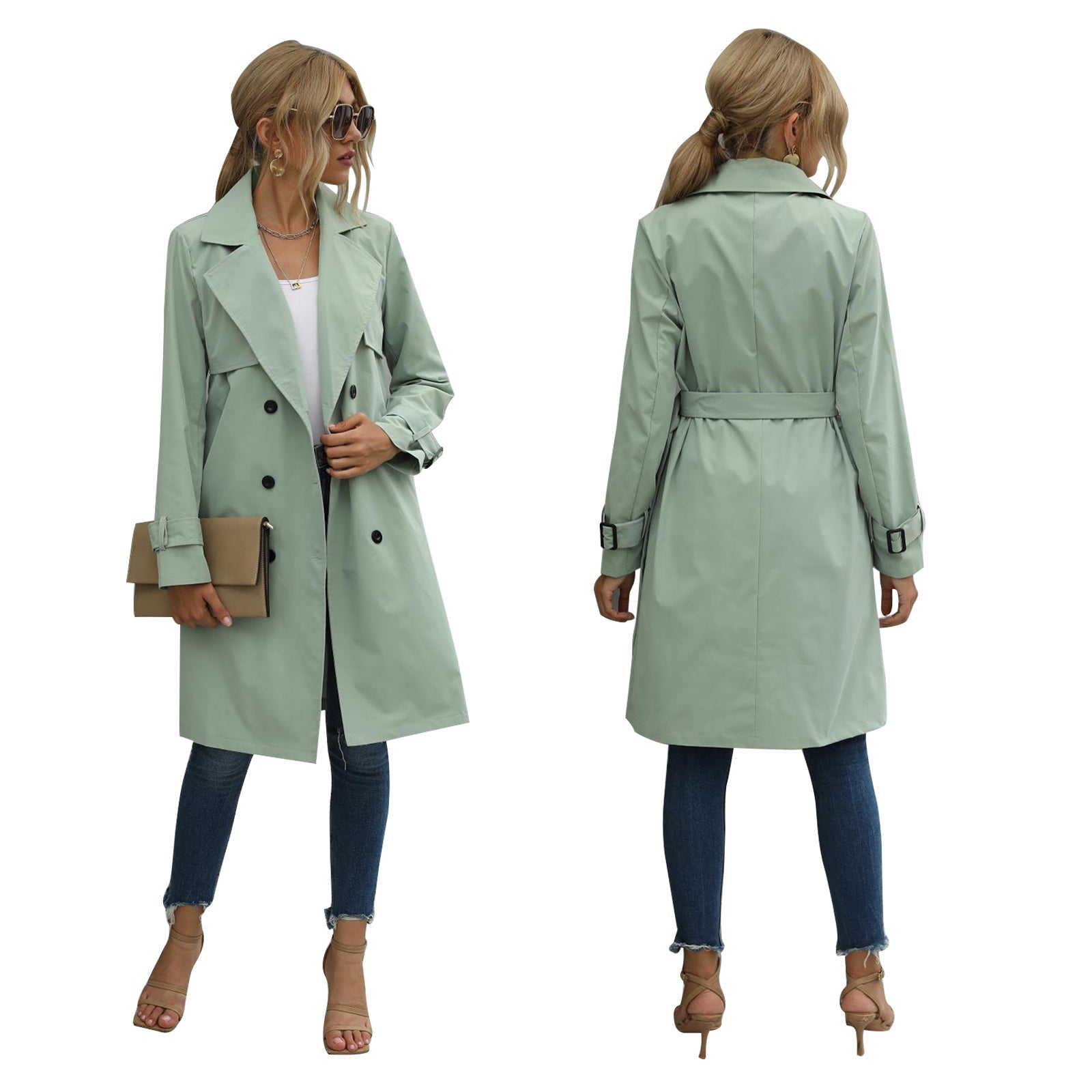 Sandra - Dames Trenchcoat