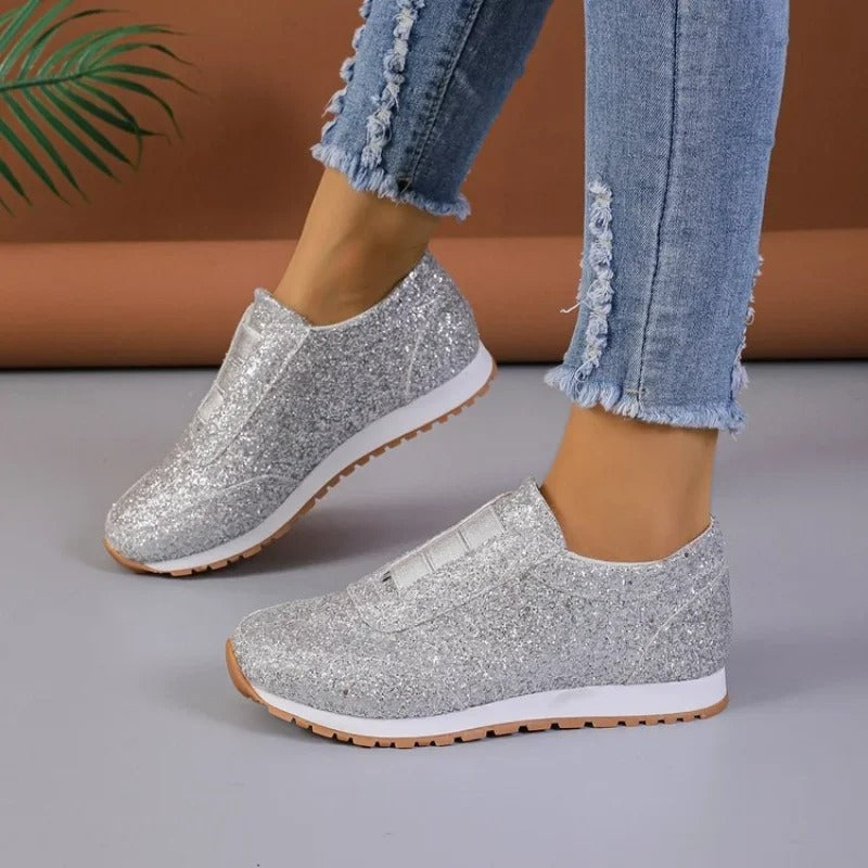 Zoe - Glitter Instapsneakers